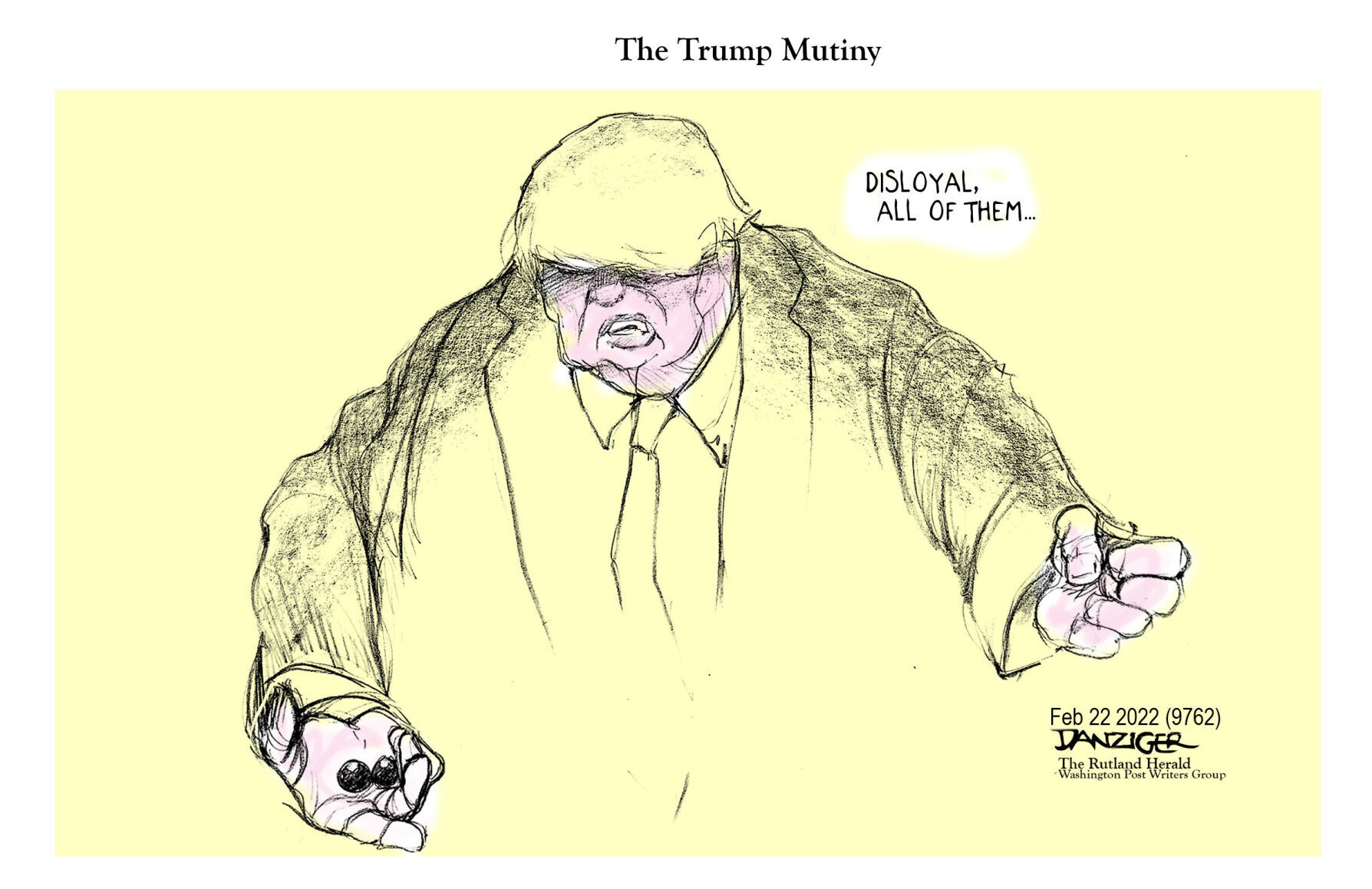 Cartoon by Jeff Danziger